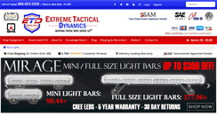 Desktop Screenshot of extremetacticaldynamics.com